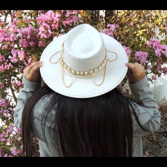 Handmade wide brim hat made in Mexico hand painted - Picture 5 of 15